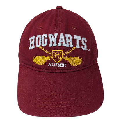 Hogwarts Alumni Slideback Hat Red One Size Adjustable Embroidered Harry Potter