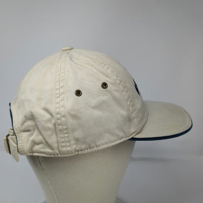 Richardson Baseball Cap Beige One Size Slideback Curved Brim Cotton Logo Hat