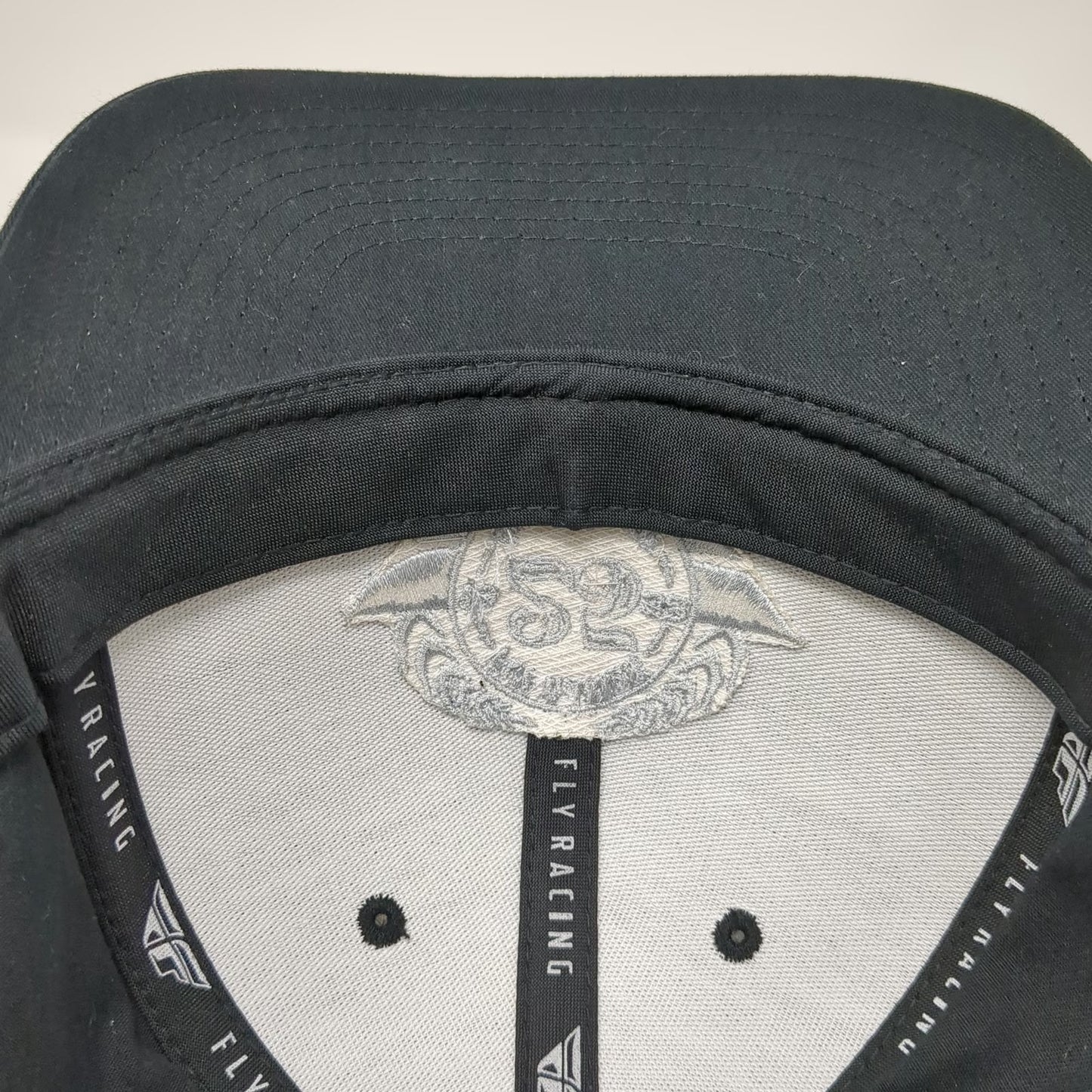 Fly Racing Snapback Black Silver One Size 25th Anniversary Logo Motocross Hat