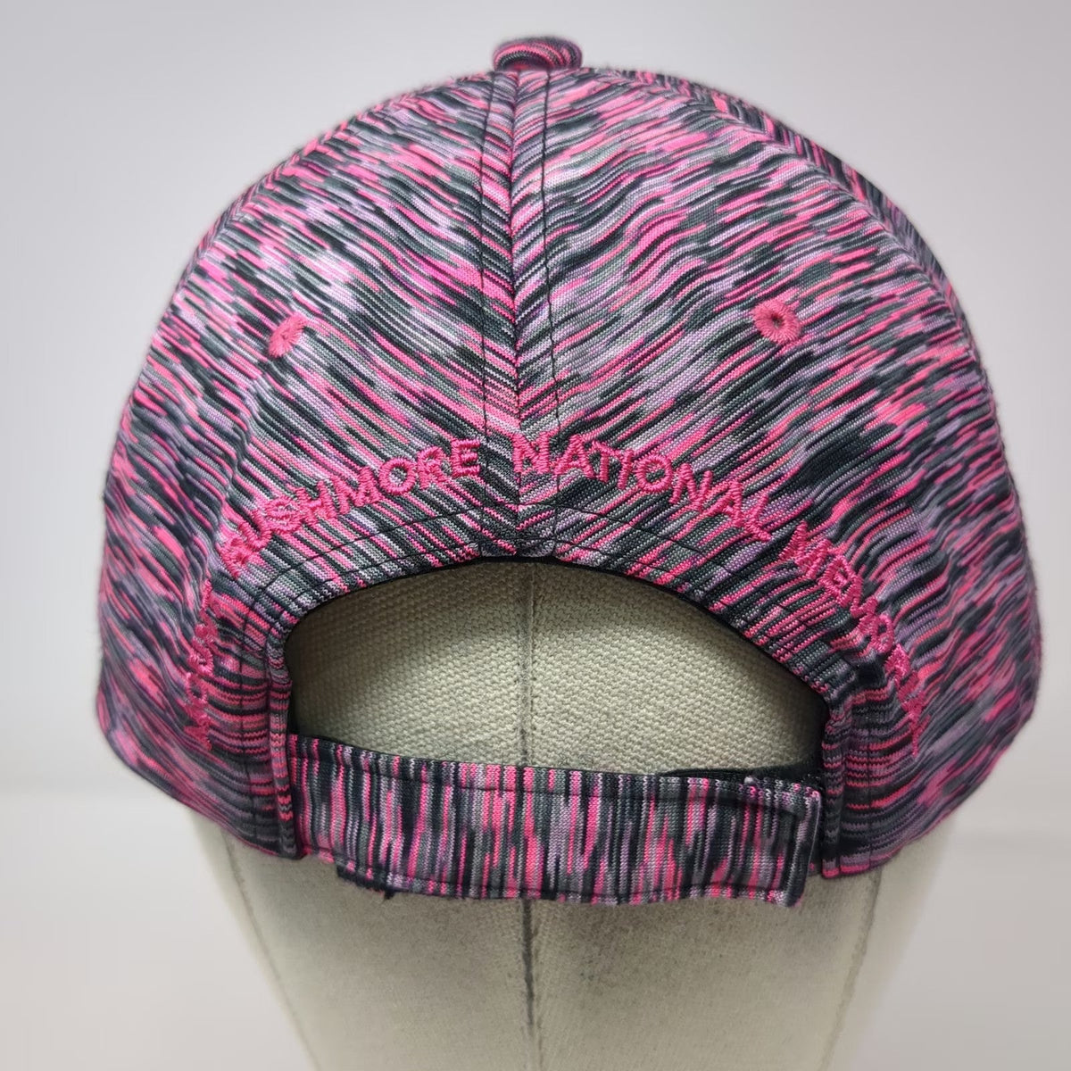 RPG Souvenir Baseball Cap Pink Black OSFM Mount Rushmore National Memorial hat