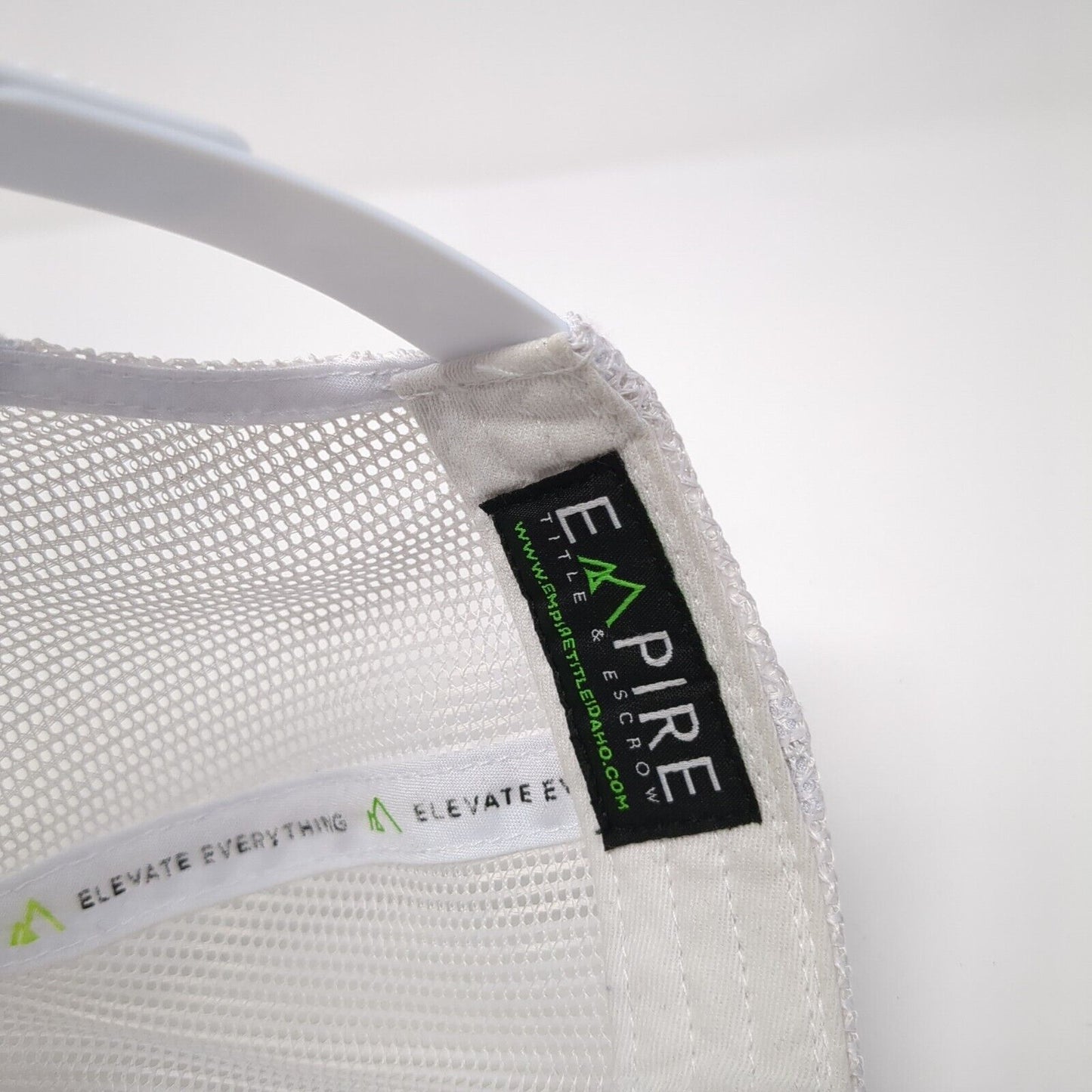 Empire Snapback Mesh Back Trucker Hat Gray One Size Colorblock Outdoor