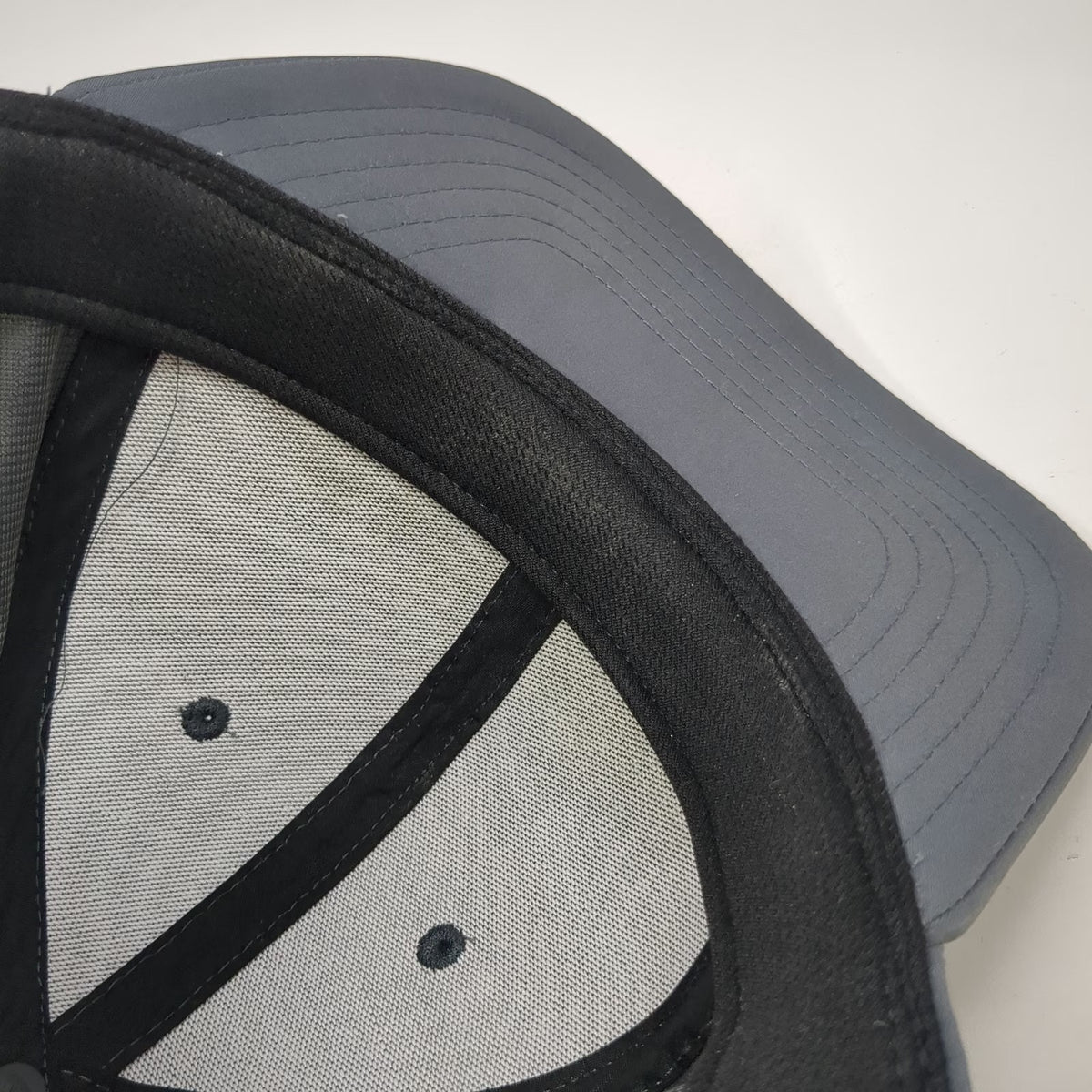 Adidas Snapback Gray One Size Hat Performance Logo Adjustable 6 Panel Curved