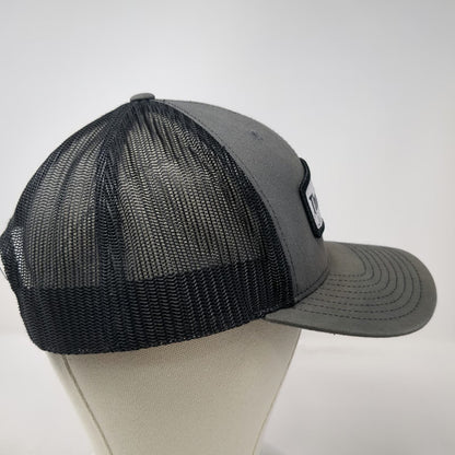 Richardson Trucker Hat Gray One Size The Simple Life Patch Mesh Snapback 112 Cap