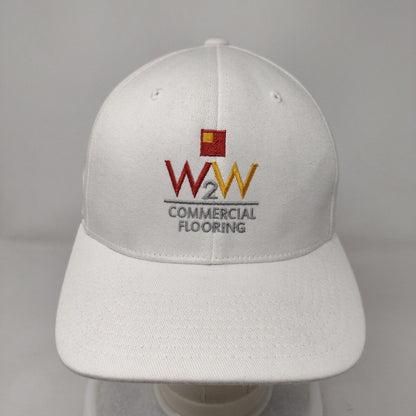 W2W Commercial Flooring Cabo 2017 Fitted Hat White S/M Flexfit Port Authority