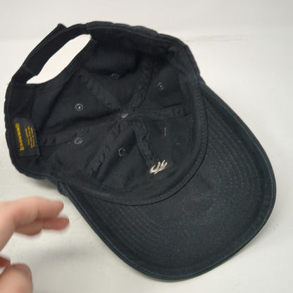Browning Baseball Cap Black One Size Buckmark Logo Cotton Strapback Hunting Hat