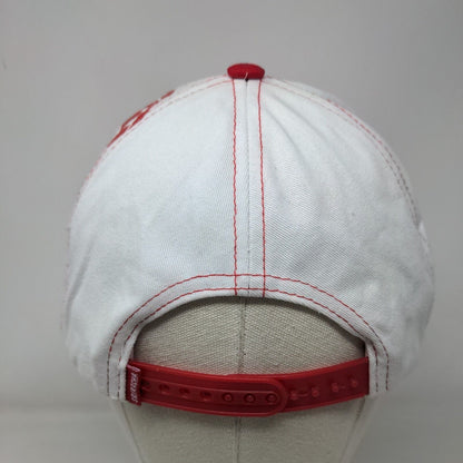 Tuong Ot Sriracha Snapback Hat Red OSFM Adjustable Colorblock 6 Panel