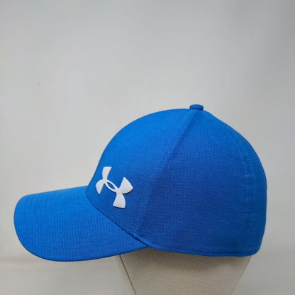 Under Armour Fitted Hat Blue L/XL Classic Fit Lightweight Breathable Polyester