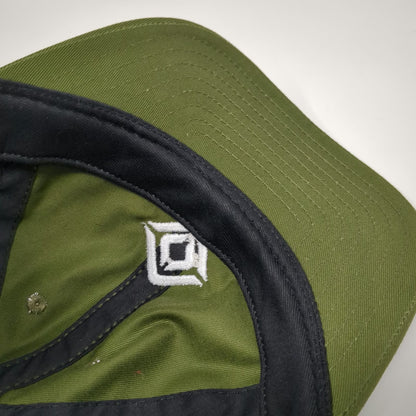 Rivian Baseball Cap Green White One Size Cotton Made in USA Adjustable Strap Hat