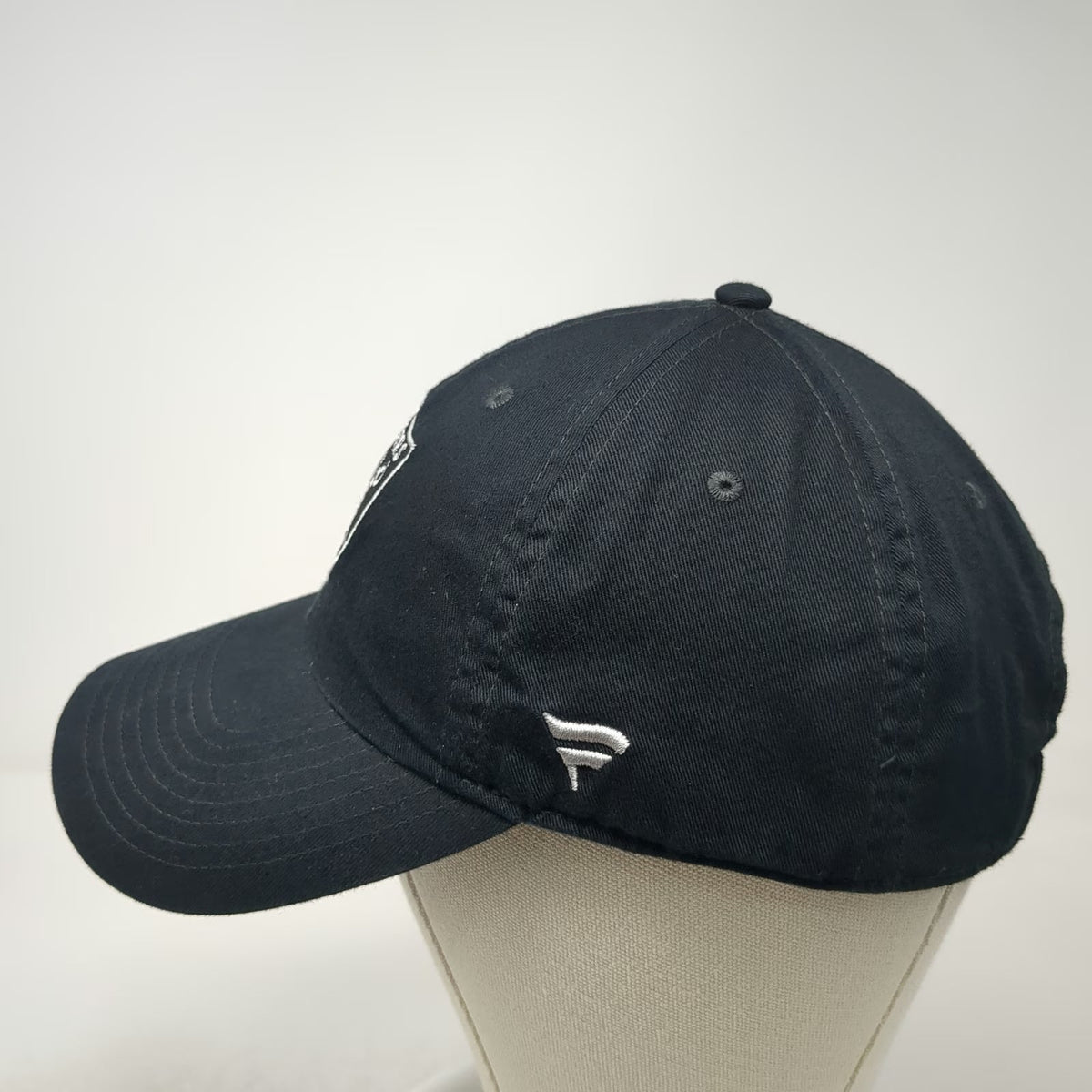 Las Vegas Raiders NFL Fanatics Cap Black One Size Slideback Strap Cotton Hat