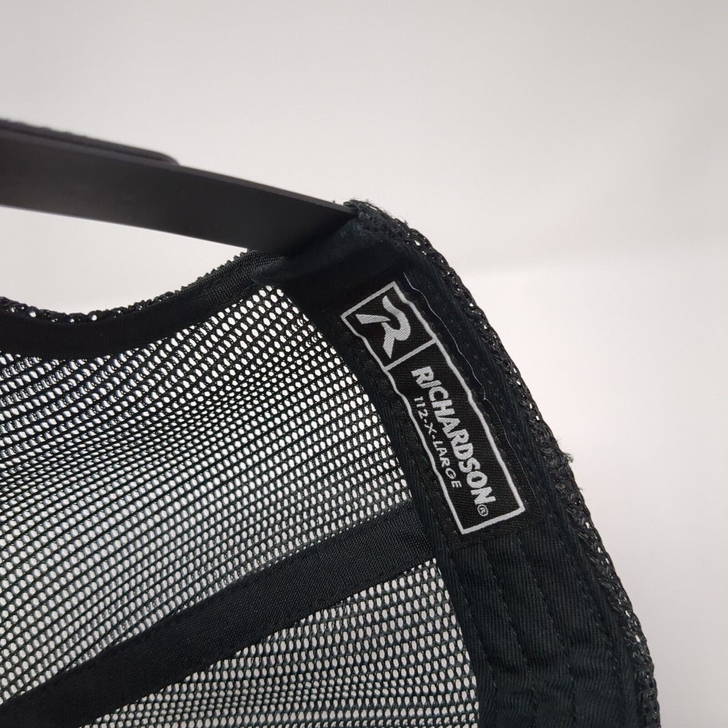 HDC Snapback Mesh Back Trucker Hat Black XL Adjustable Richardson