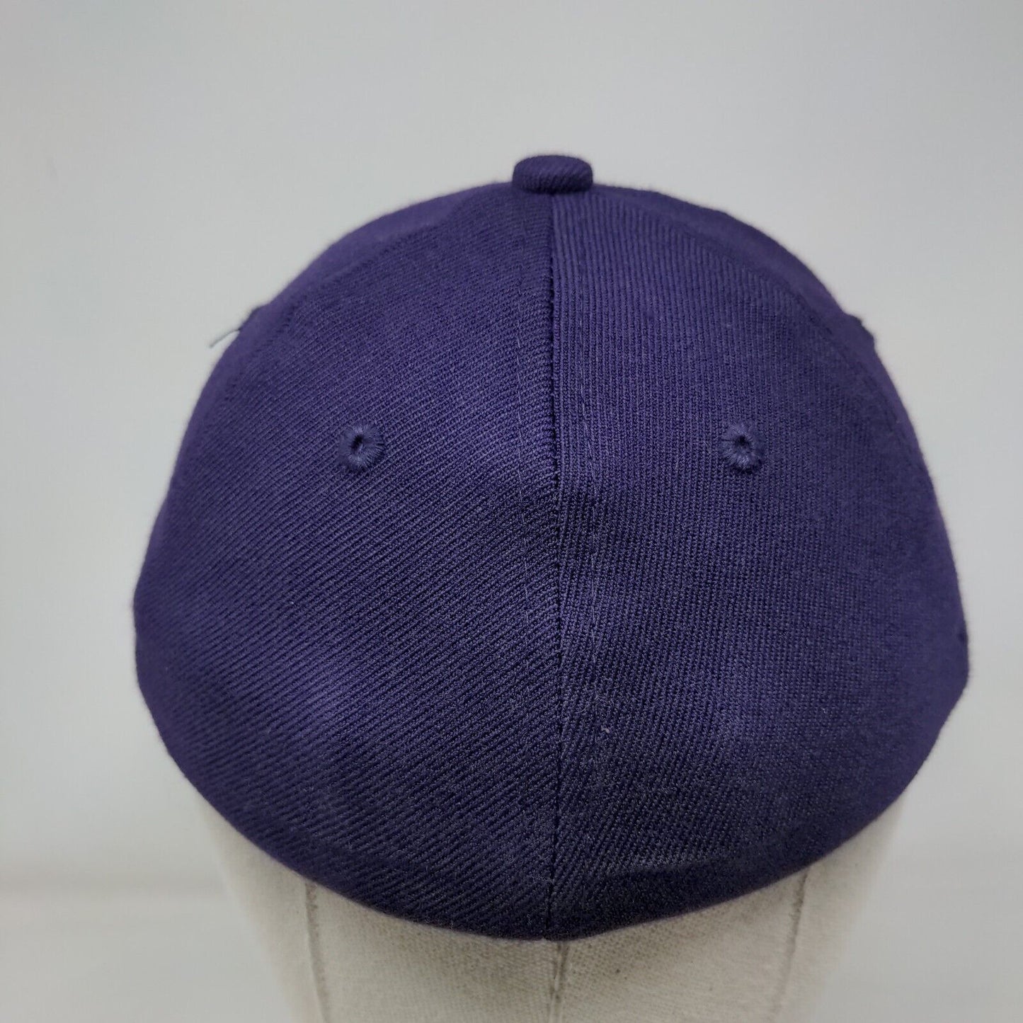VKM Since 1916 Fitted Hat Purple S/M 10-Eighty Vented Holes 6 Panel Blank