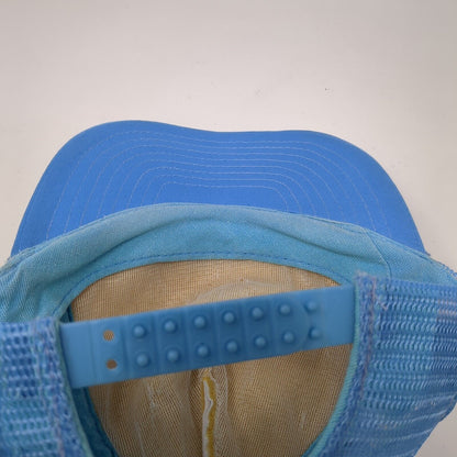 International Auto Body & Paint Snapback Trucker Hat Blue OSFA Mesh Back Rope