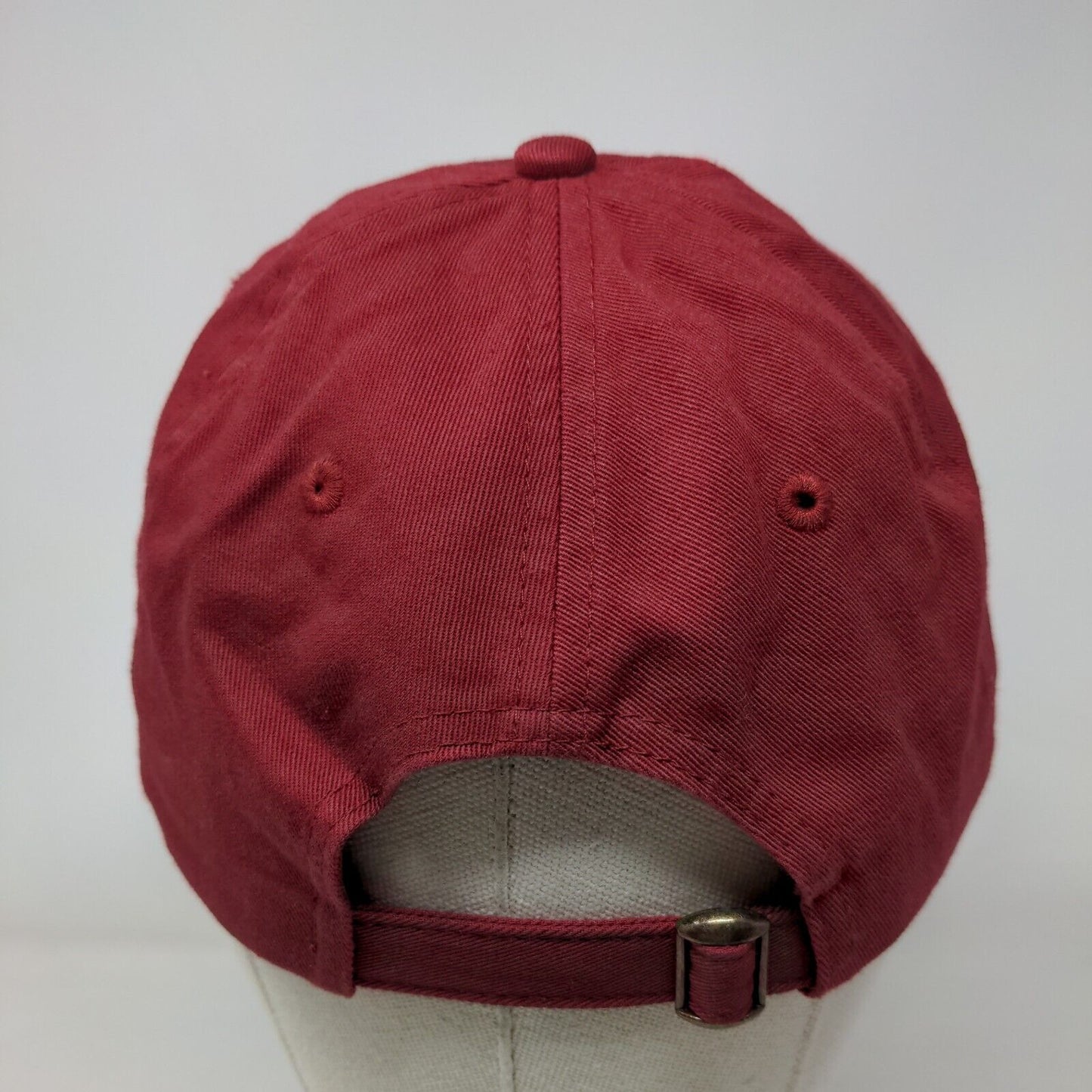 Leinenkugel's Slideback Hat Red One Size Embroidered Adjustable 6 Panel