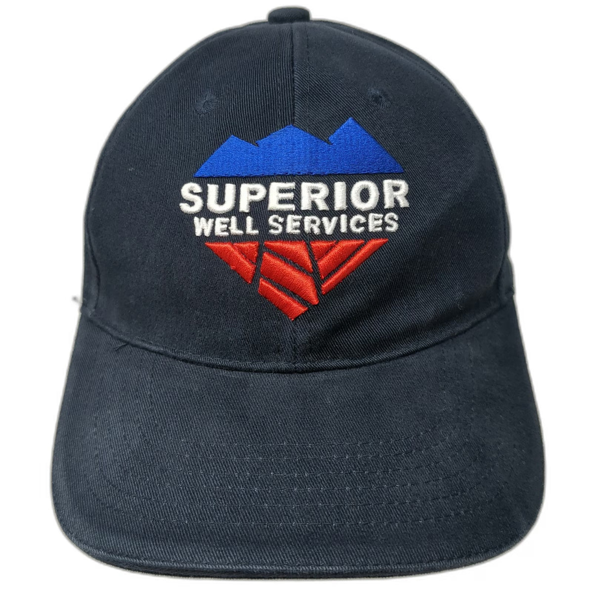 Hammette Sharp Baseball Cap Blue One Size Superior Well Services Strapback Hat