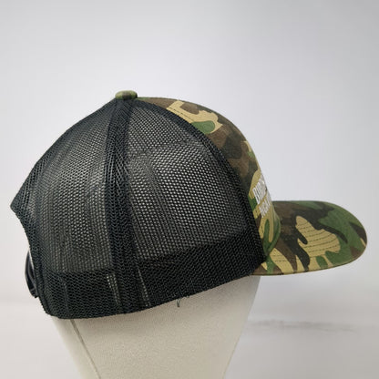 Pacific Headwear Trucker Hat Green One Size Birds Of Prey NCA Camo Snapback