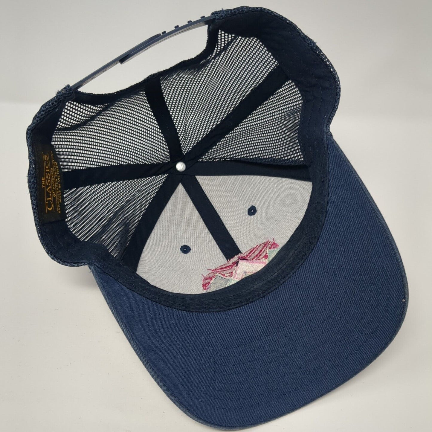 Gem State Of Mind Snapback Mesh Back Trucker Hat Blue One Size Yupoong