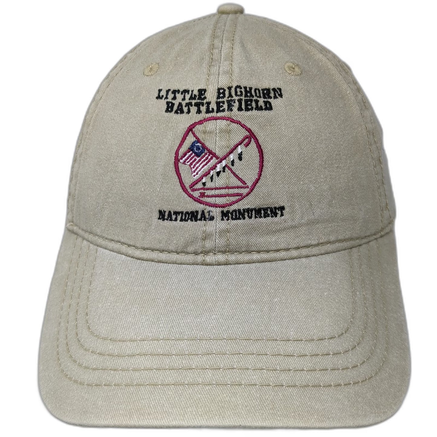 OTTO Baseball Cap Beige One Size Little Bighorn Battlefield Natl Monument Hat