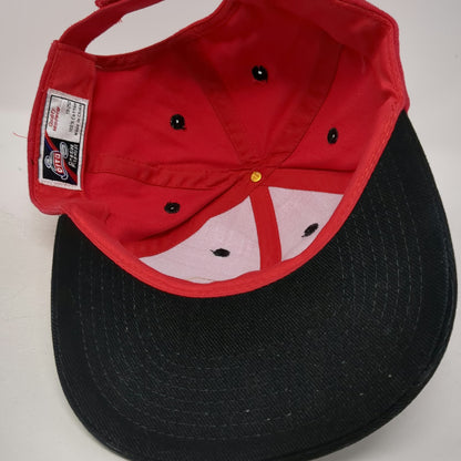 Otto Baseball Cap Red One Size Western Mountain Bus & Parts Sales Strapback Hat