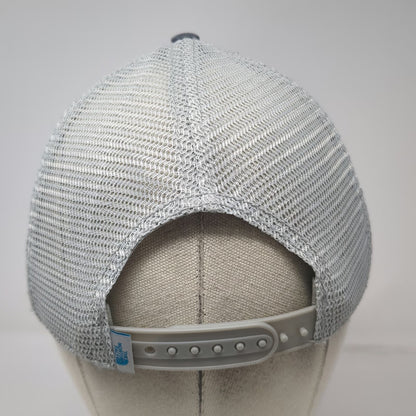 The North Face Trucker Hat Gray One Size Snapback Mesh Alpine Specialist Patch