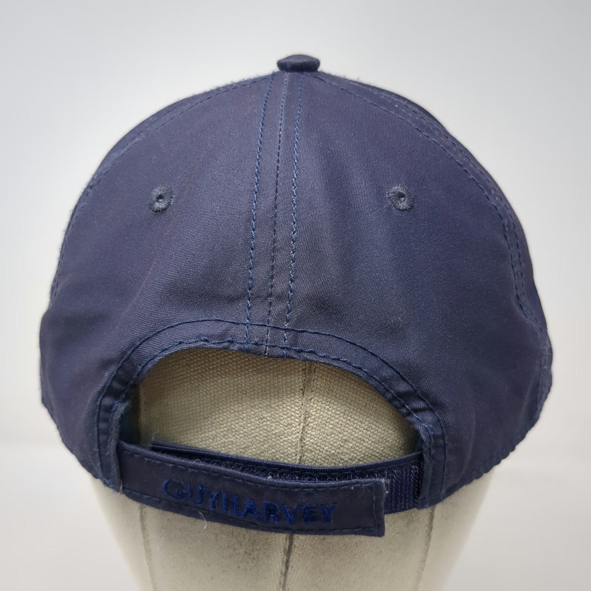 Guy Harvey 5 Panel Blue Hat OSFM Strapback Marlin Fishing Polyester Originals