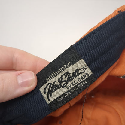 Mix 106 Foot & Ankle Medical Center Baseball Cap Orange One Size Adjustable KC