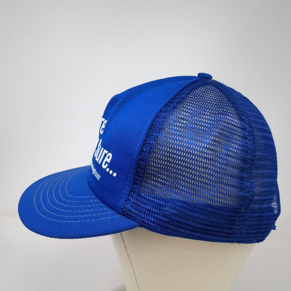 Westinghouse We're Making Sure Blue Vintage Trucker Hat Snapback Mesh Foam Logo