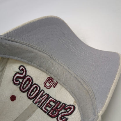 Oklahoma Sooners NCAA Captivating Headgear Beige One Size Strapback OU Cap Hat