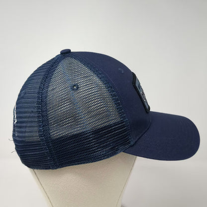 Carhartt Trucker Hat Blue OS Santa Ynez Valley Vineyard Patch Mesh Snapback