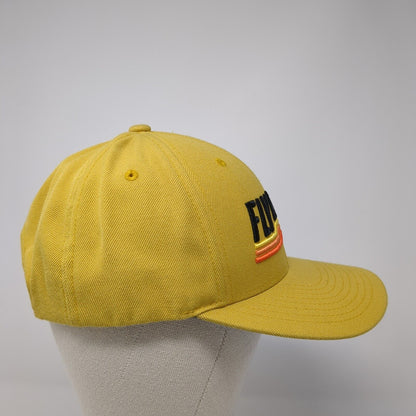 Fly Racing Motorcross Snapback Hat Yellow One Size Adjustable 6 Panel Yupoong