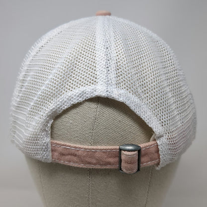 Tommy Bahama Pink Baseball Cap One Size Mesh Marlin Baja Margarita Recipe Hat