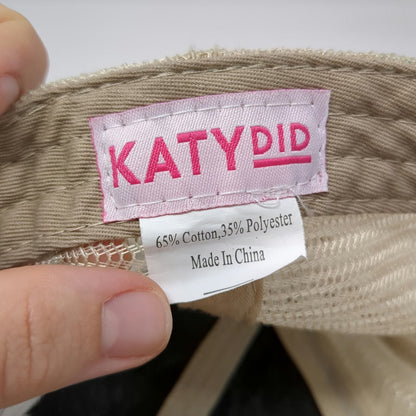 Katydid Gray Baseball Cap One Size Blessed Cross Distressed Mesh Back hat