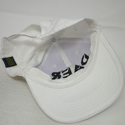 DAER Dayclub Embroidered Baseball Cap White One Size Strapback Adjustable Hat