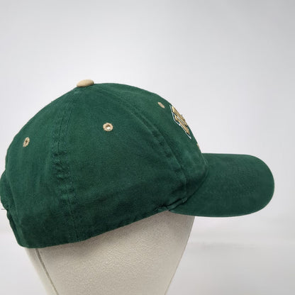 Zephyr Notre Dame Irish Snapback Hat Green One Size Embroidered Shamrock College