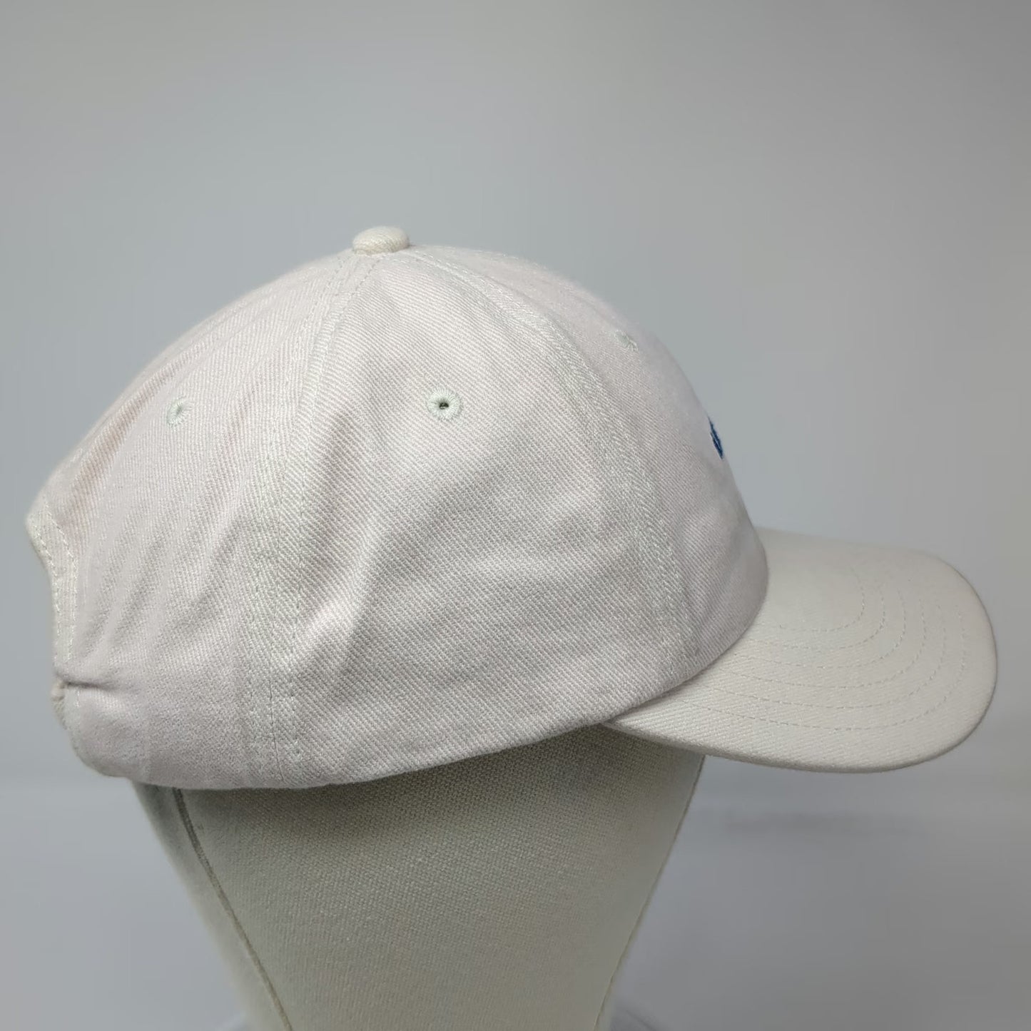 American Eagle Baseball Cap Beige One Size Embroidered Logo Twill Slideback Hat