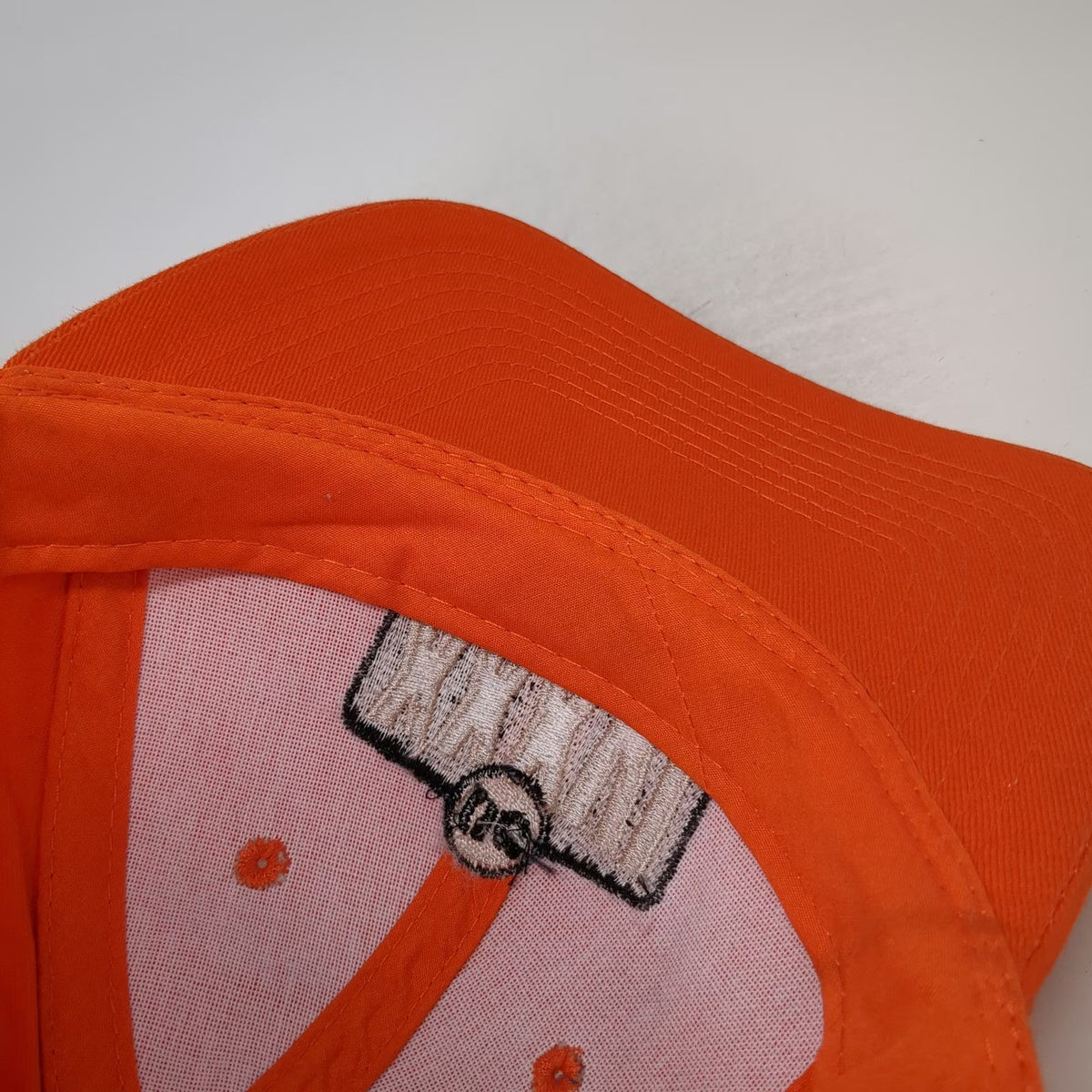Port & Company Baseball Cap Orange One Size XXXVI OC Logo Hat Strapback Cotton