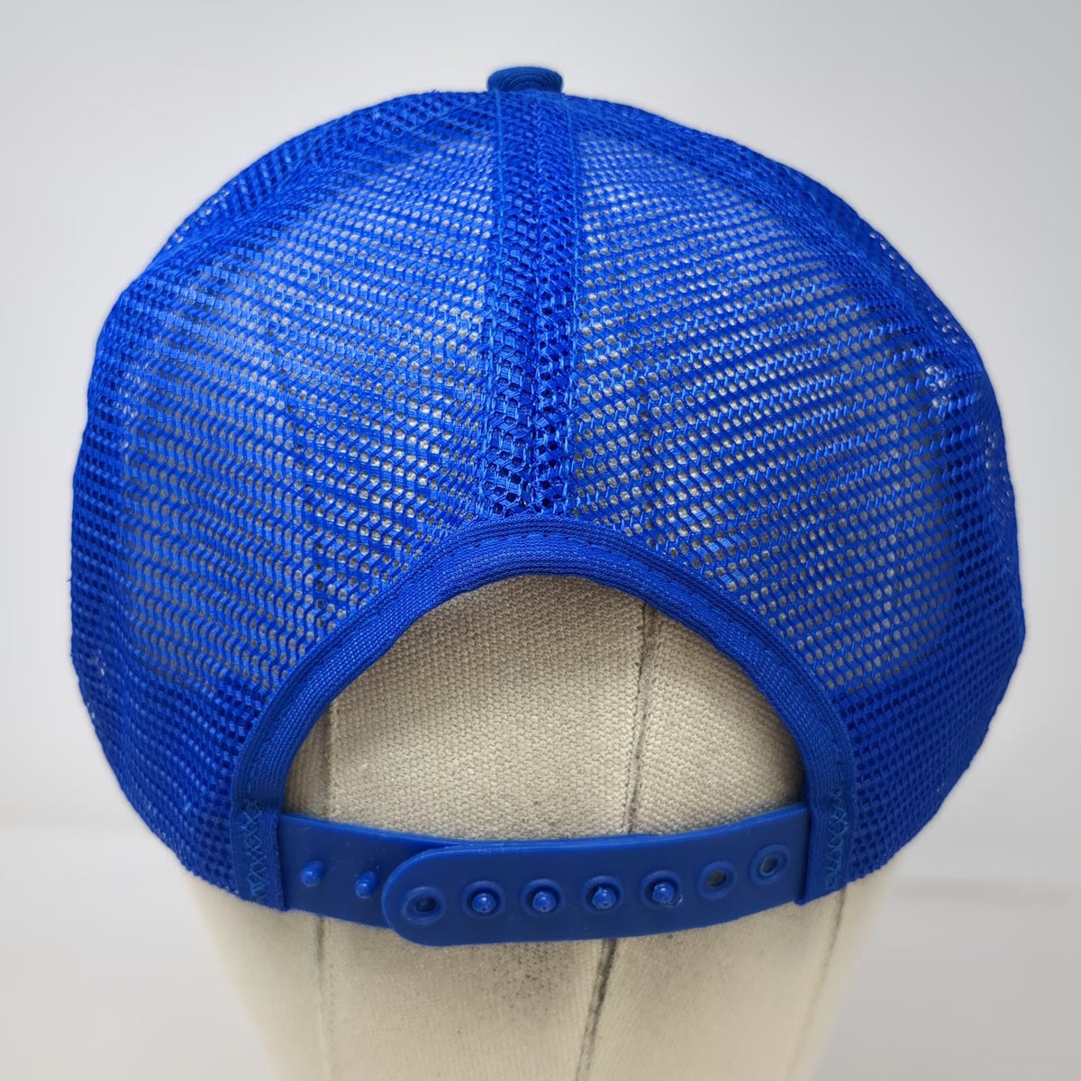 I/D/E/A inc. Executone Telephones Trucker Hat Blue Snapback Mesh Back Vintage