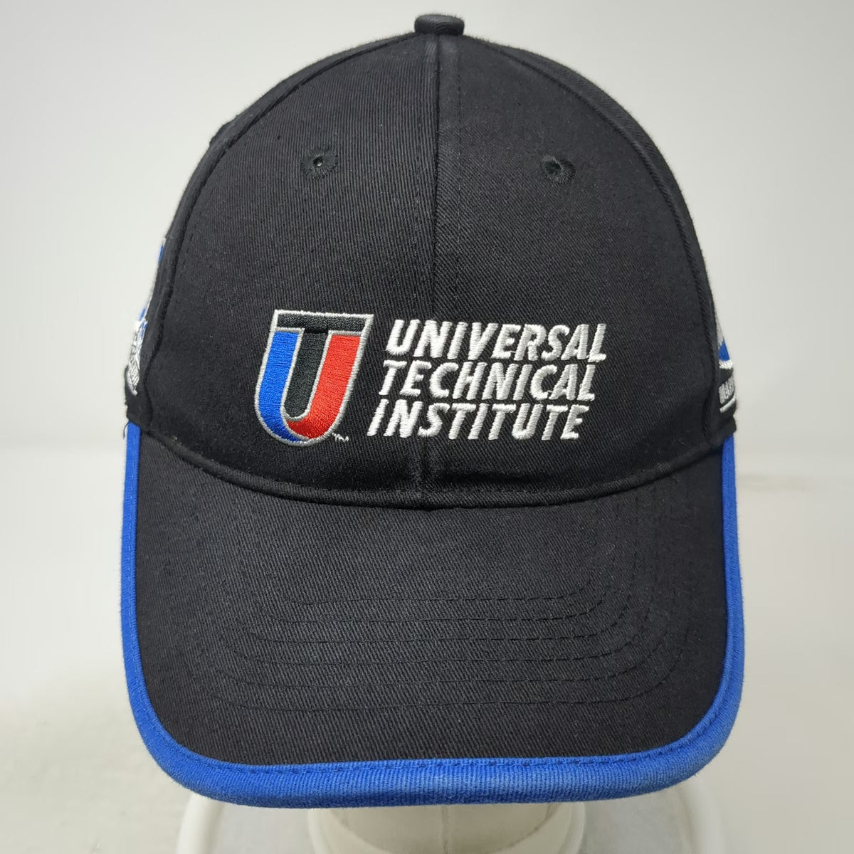 Universal Technical Institute NASCAR MMI Black One Size Baseball Cap Hat Logo