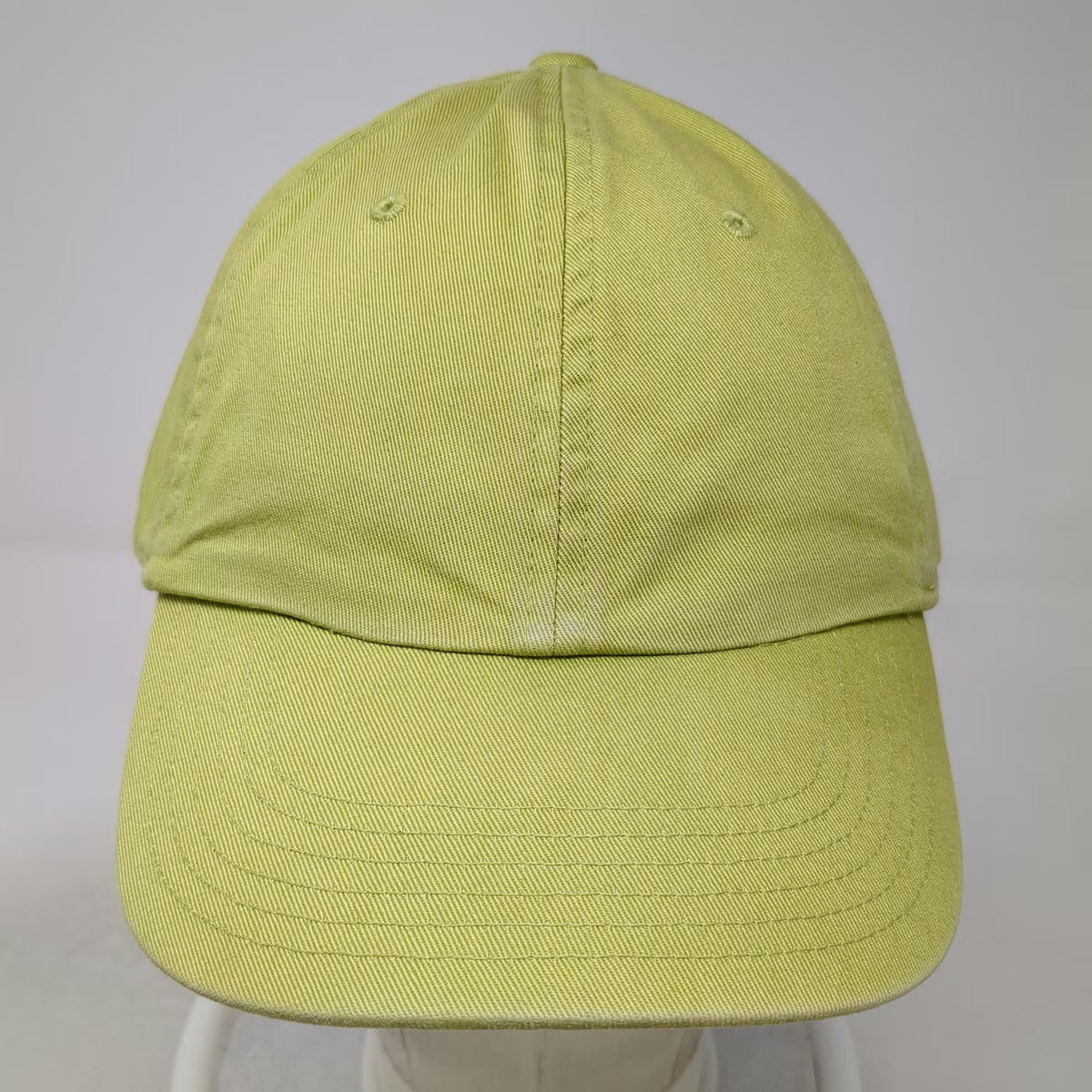 Gap Baseball Cap Green M Slideback Cotton Blank Curved Brim Plain Solid Hat