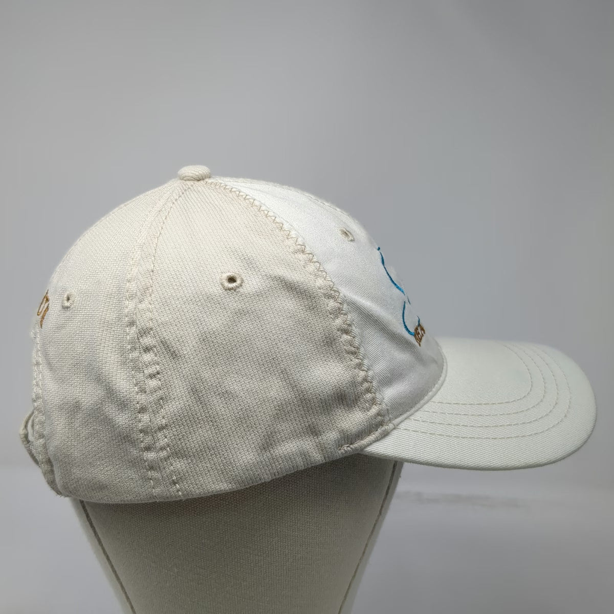 H3 Sportgear Baseball Cap White OSFM Sammy's Beach Bar & Grill Maui Hawaii Hat