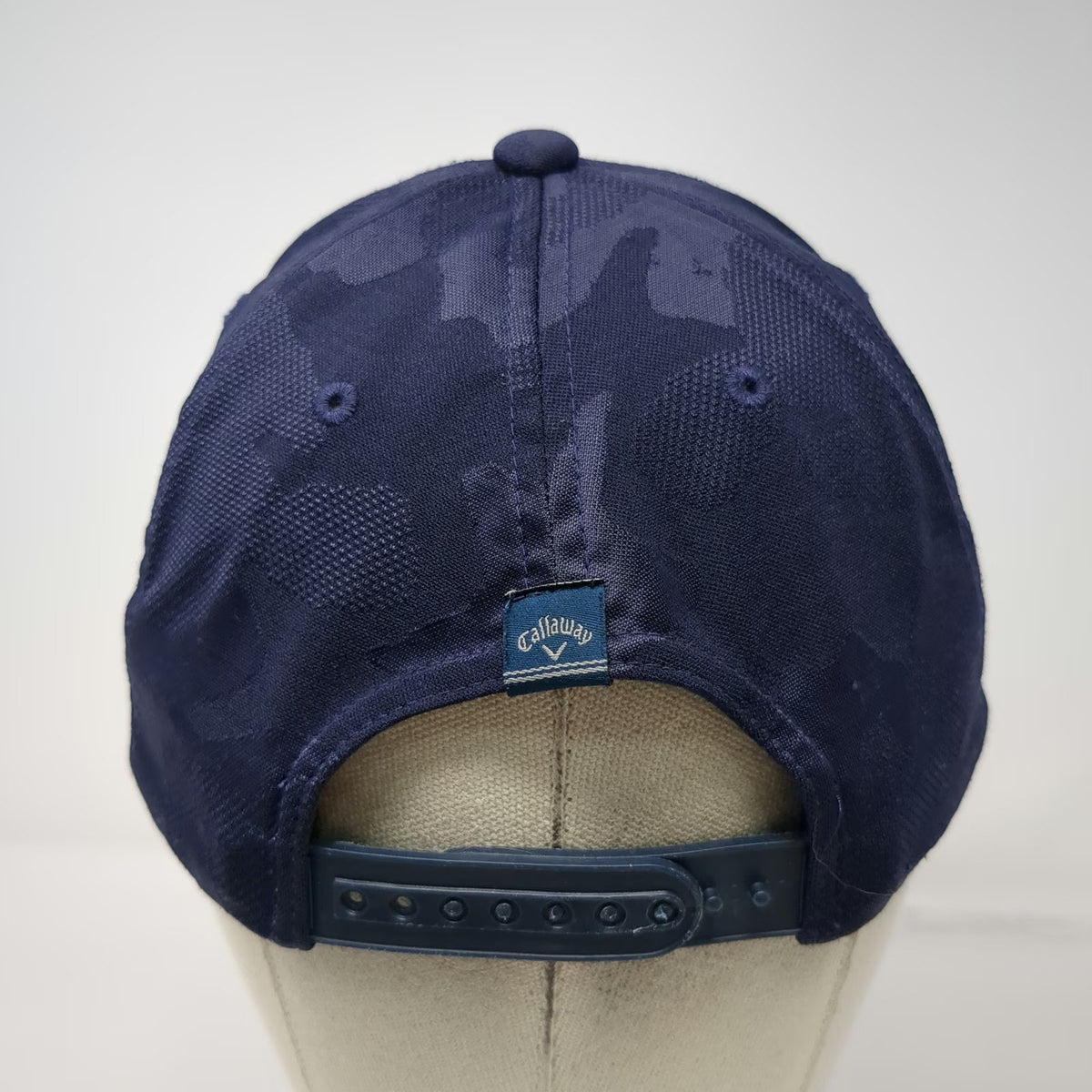 Callaway Snapback Blue Camo One Size Hat Flexfit 110 Chevron Golf Embroidery