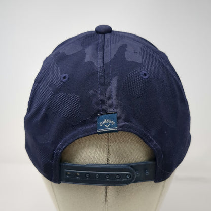 Callaway Snapback Blue Camo One Size Hat Flexfit 110 Chevron Golf Embroidery