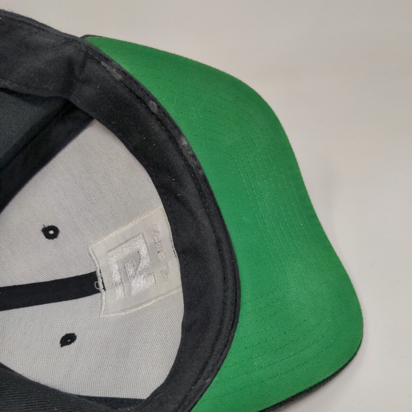 Game Up Snapback Hat Black OSFA Embroidered 6 Panel Sport-Tek