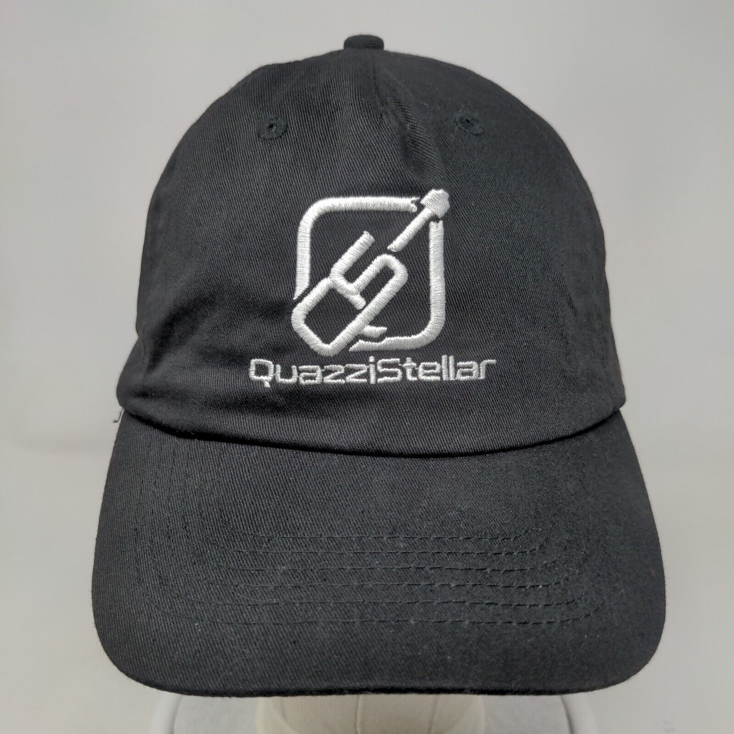 Quazzi Stellar Strapback Hat Black OSFA Embroidered Adjustable Hit Wear