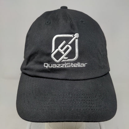 Quazzi Stellar Strapback Hat Black OSFA Embroidered Adjustable Hit Wear