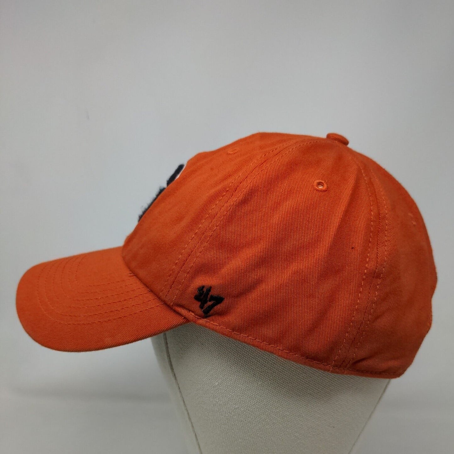 '47 Brand Men's Slideback Hat Orange Size OS Syracuse Orange Embroidered Logo