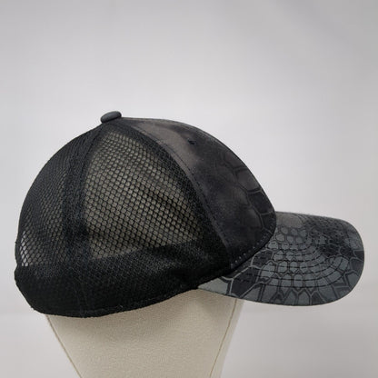 Port Authority Snapback Mesh Back Trucker Hat Camo One Size Kryptek