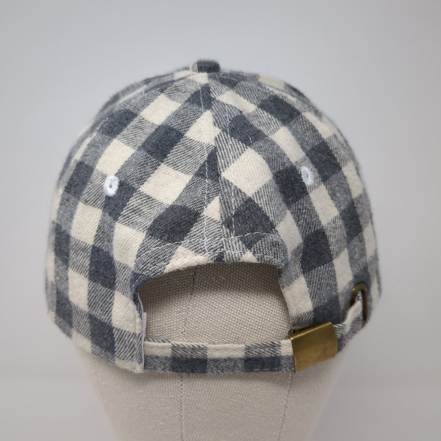 Cocus Pocus Slideback Baseball Cap Multicolor One Size Adjustable Checkered