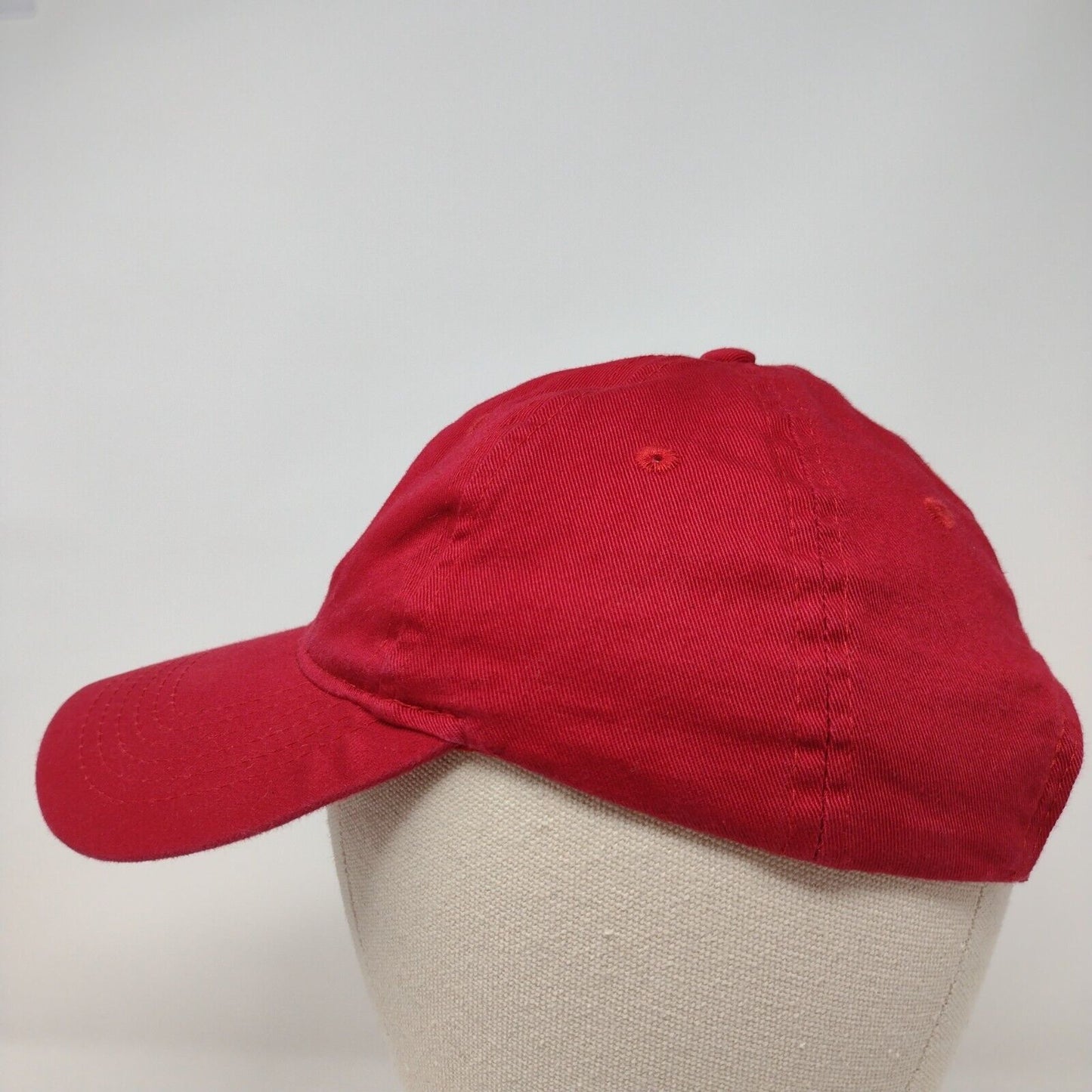Gate City Elementary Youth Strapback Hat Red One Size Adjustable Port & Company