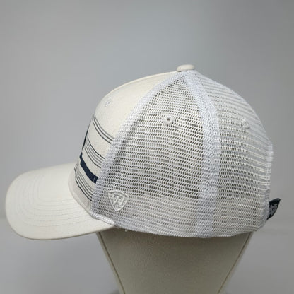 Notre Dame NCAA Top of the World White Blue Gray Black Trucker Hat One Size Mesh