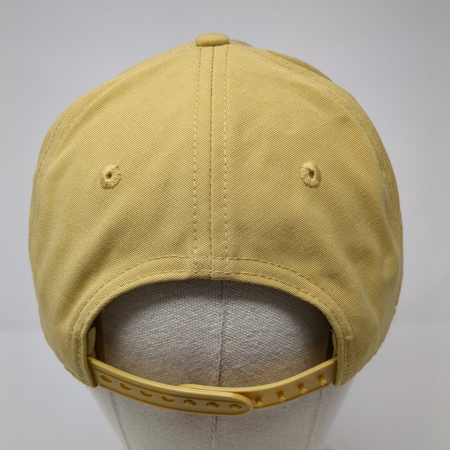 DB Dutch Bros 92 Snapback Hat Tan One Size Adjustable Embroidered Logo Rpet